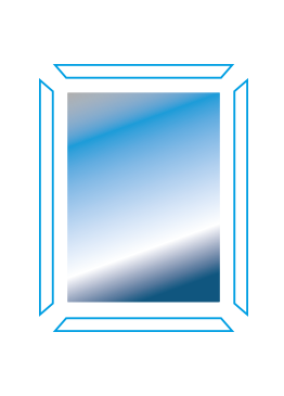 Folienmontage unter Glashalteleisten